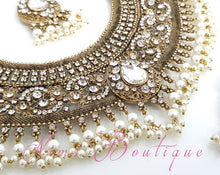 Anushka Antique Gold & Pearl Set