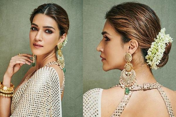Nims Boutique Jasmine Gajra Faux Hair Flowers