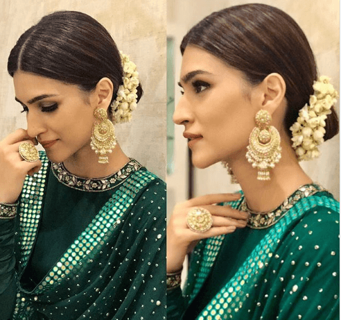 Nims Boutique Jasmine Gajra Faux Hair Flowers